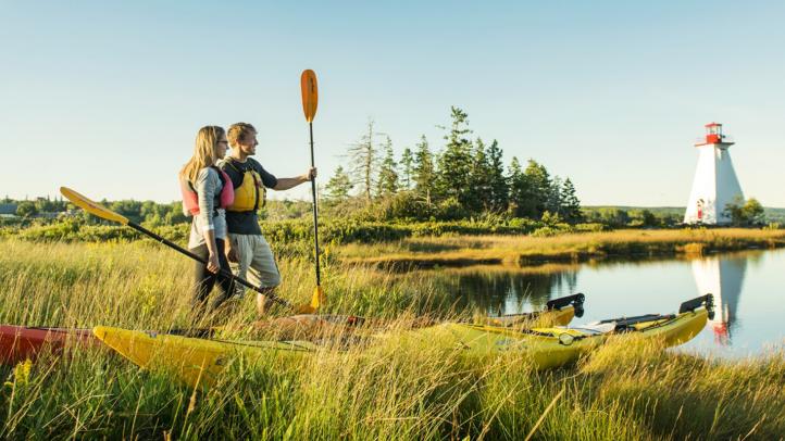 Kayaking in Cape Breton, Nova Scotia